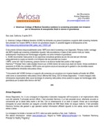 L’ American College of Medical Genetics sostiene lo screening prenatale non invasivo per la rilevazione di aneuploidie fetali in donne in gravidanza